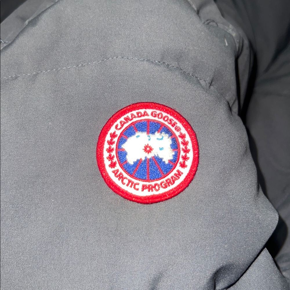 Canada Goose Women's Grey Puffer with Fur Trim - Picture 7 of 15